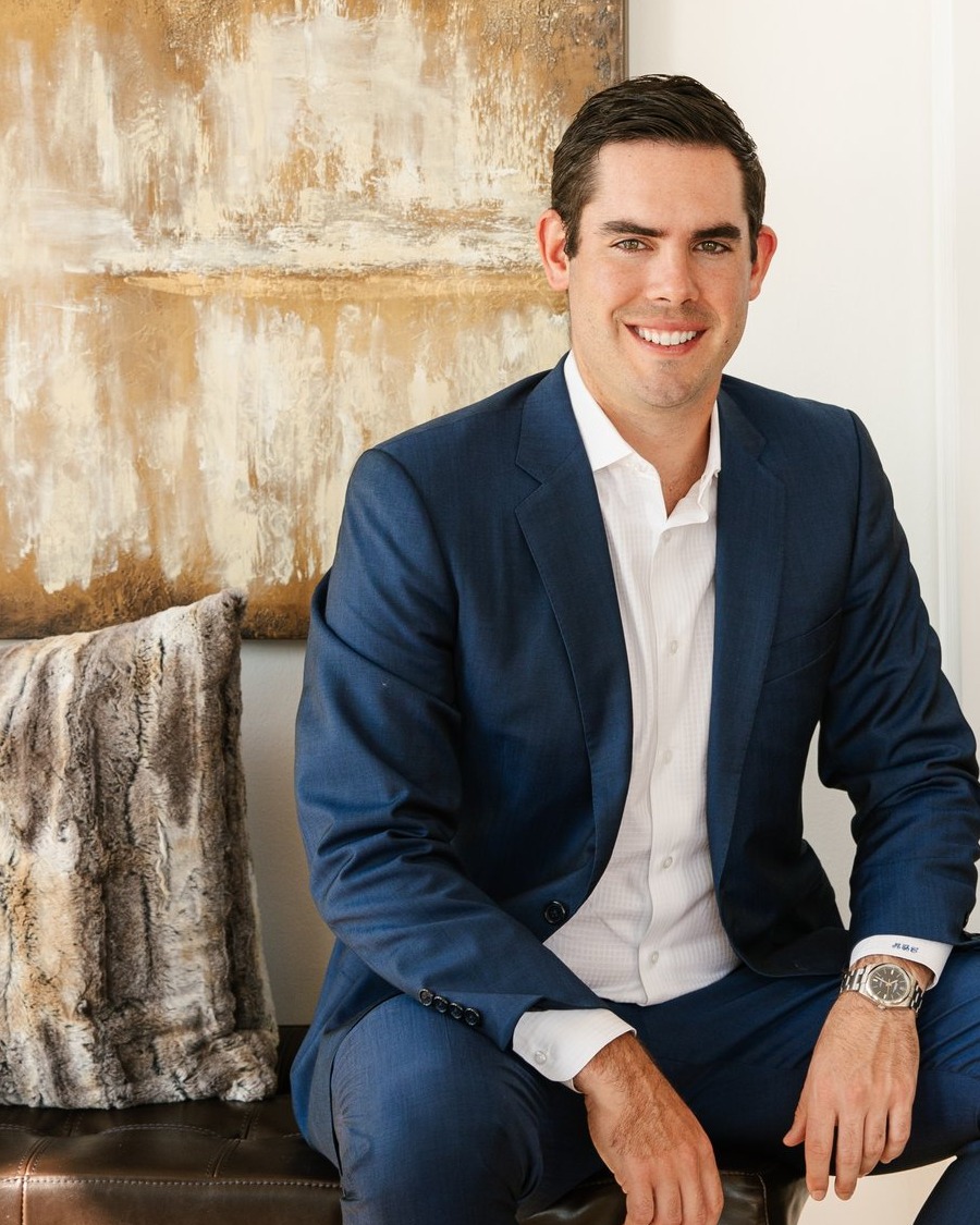 Matt Campana seated in a San Francisco living room
